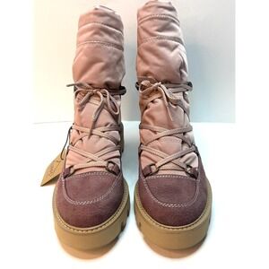 Cliffs White Mountain Womens Gleamy Waterproof Snow Boots Lavender Size 8M NWT